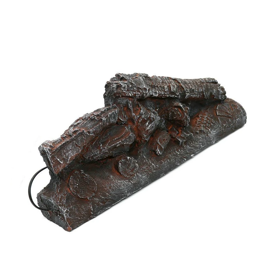 54CM Electric Simulation Charcoal Fake Firewood Charcoal Fireplace Decoration