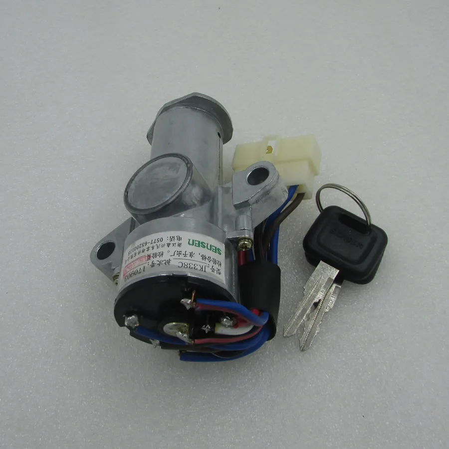 For JK338C Foton Rivo Engineering Truck Agricultural Vehicle Ignition Switch Start Starting Switch Ignition Lock