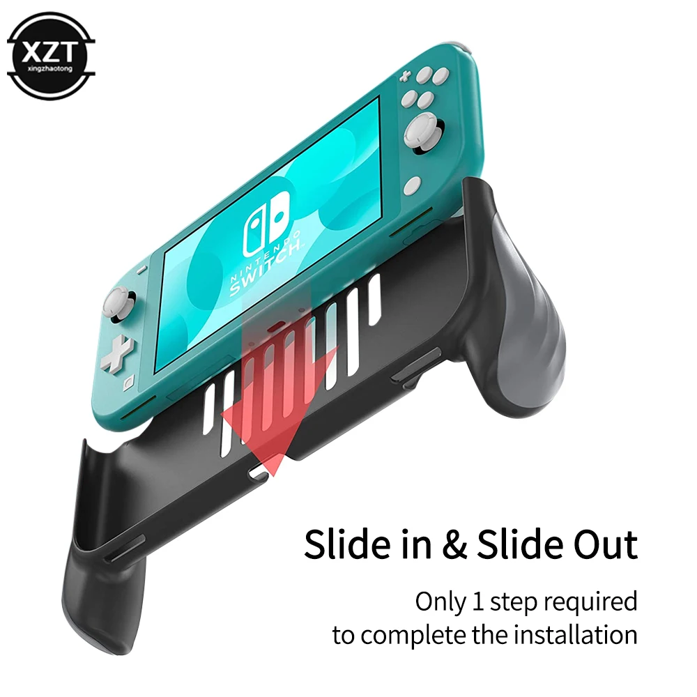 New Game Grip Holder For Nintendo Switch Lite Ergonomic Comfort Handheld Protective Gaming Case Portable Cover Accessories
