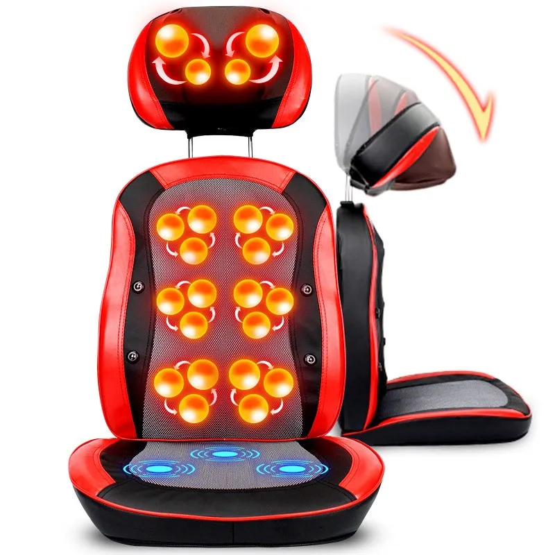 

220V Massager Multifunctional Body Massage Cushion Neck Shoulder Cervical Spine Household Lumbar Back Massager Cushion