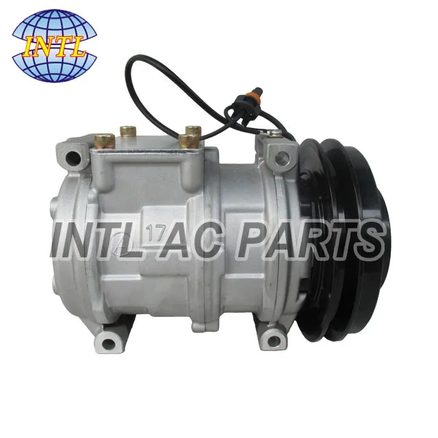 NEW Auto ac a/c compressor 10PA17C for John Deere Tractors Combines 5833 42511-09682-0 447100-2499 471-0442 RE46657 TY6765