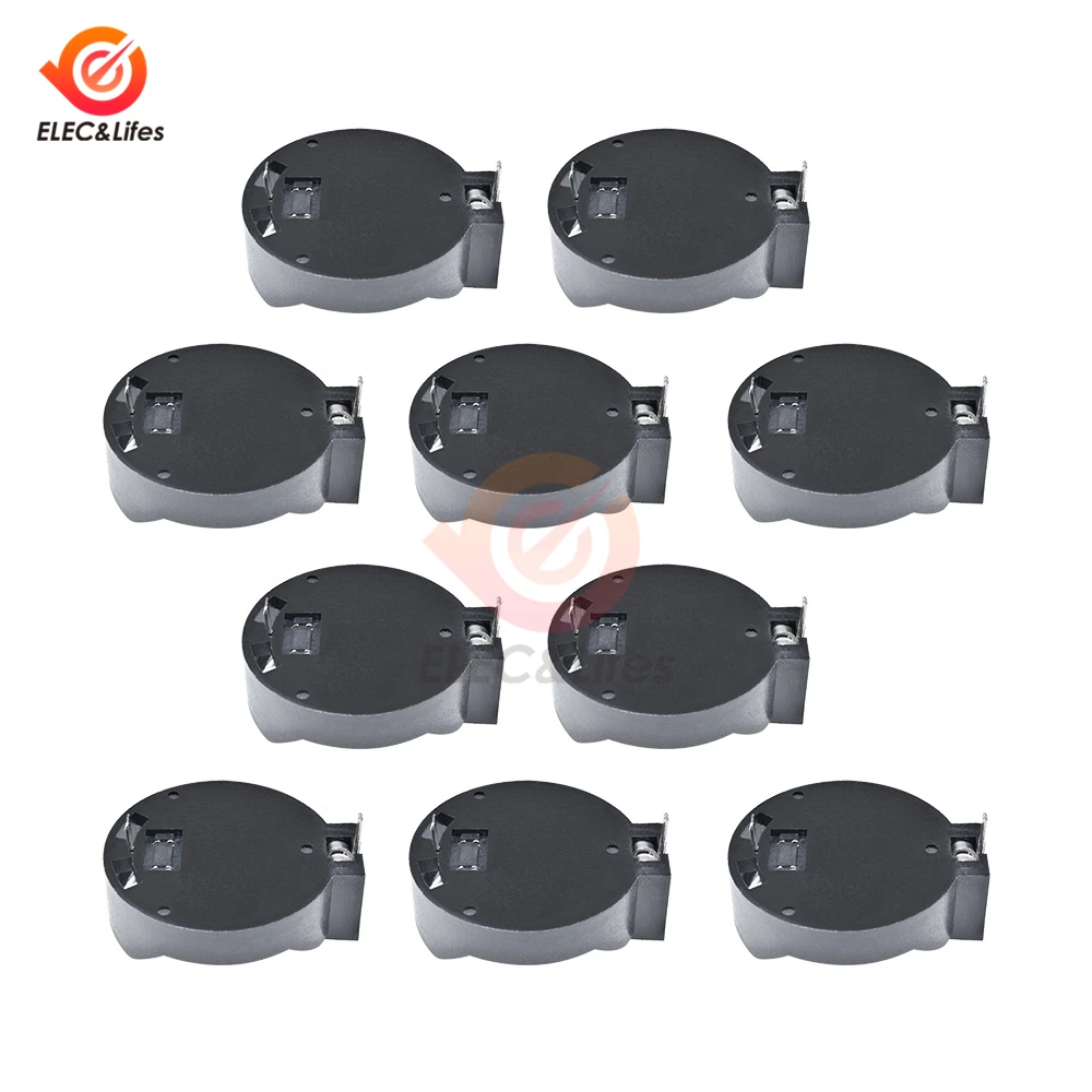 10Pcs 3V CR2025 CR2032 ø20mm pulsante portabatterie portabatterie portabatterie 2025 2032 Mini staffa batteria portatile scatola di immagazzinaggio