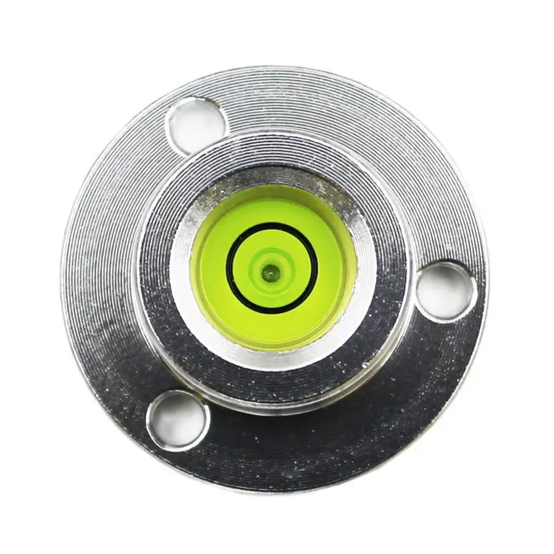 Round Spirit Level Magnetic Available Universal Bubble Level Mini Water Level Ruler Sensor