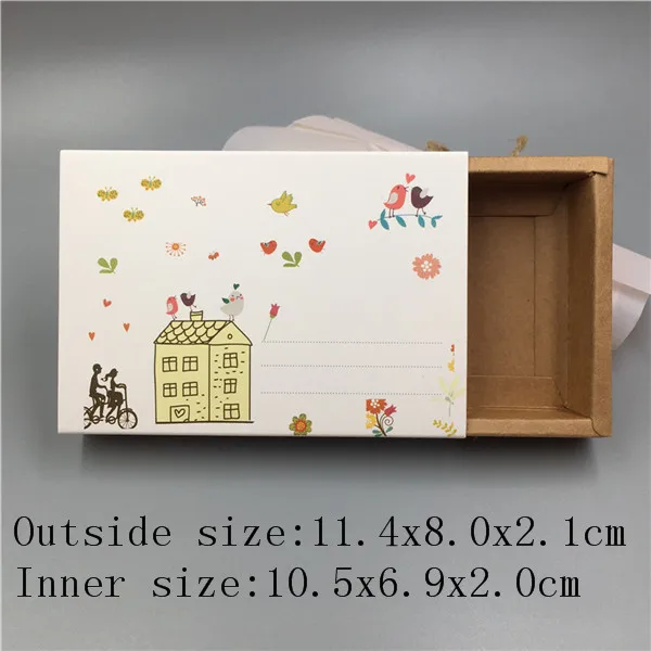 Brown Kraft Paper Boxes for Jewelry Storage