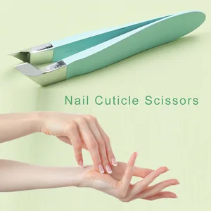 Brainbow Small Nail Cuticle Scissors Tweezers Mini Nail Clipper Cutter Trimmer for Finger & Toe Dead Skin Remove Pedicure Tools 8 Main Sales Vest For Stihl Brush Cutter - №5