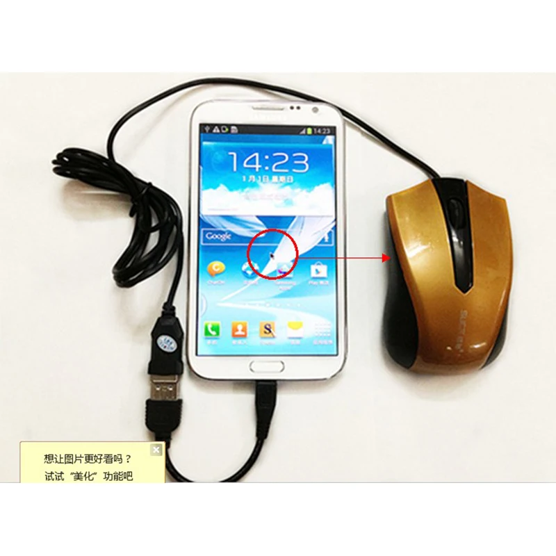 كابل V8 OTG microUSB إلى USB أنثى كابل microUSB OTG V8 OTG لنقل بيانات الهاتف أندريو