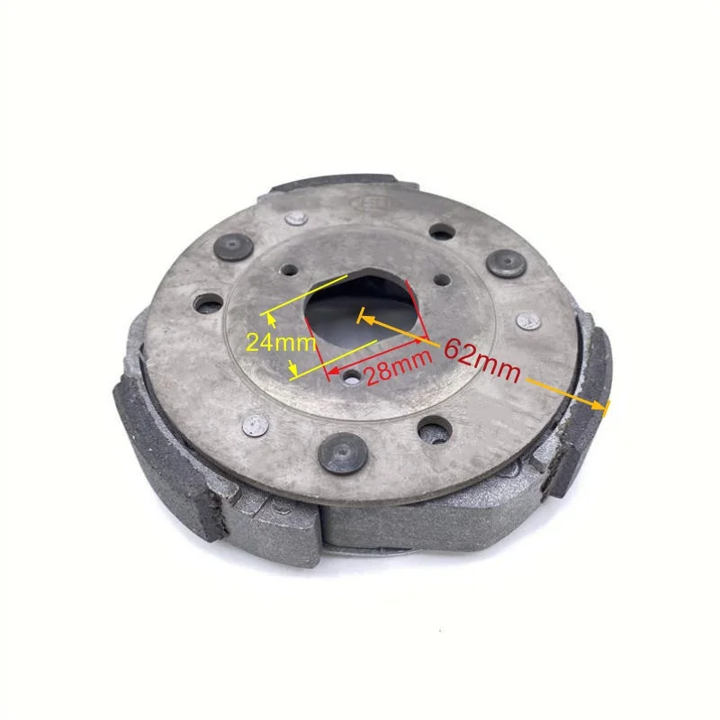 Motorcycle Driven Wheel Clutch Block Centrifugal Shoes For Haojue Suzuki AN125 HS125T AN150 AN 125 150 HJ125T-7 125 Spare Parts