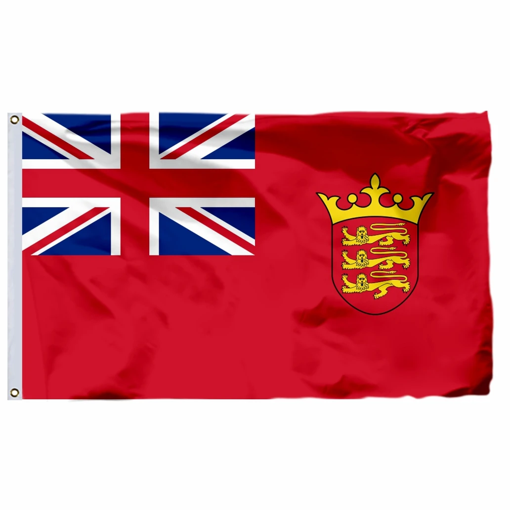 British Civil Ensign Jersey Flag 90X150CM 3X5FT 4X6FT Double Stitched High Quality Banner Free Shipping