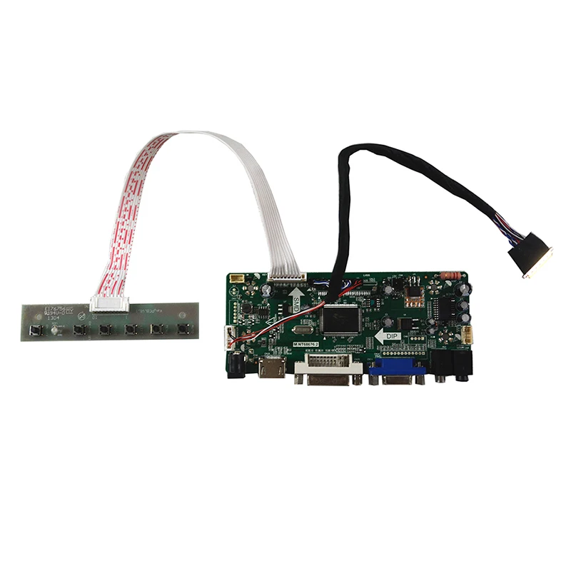 

HDMI-compatible VGA DVI Audio Controller Board for 1600x900 17.3 Inch B173RW01 WLED LVDS LCD Screen