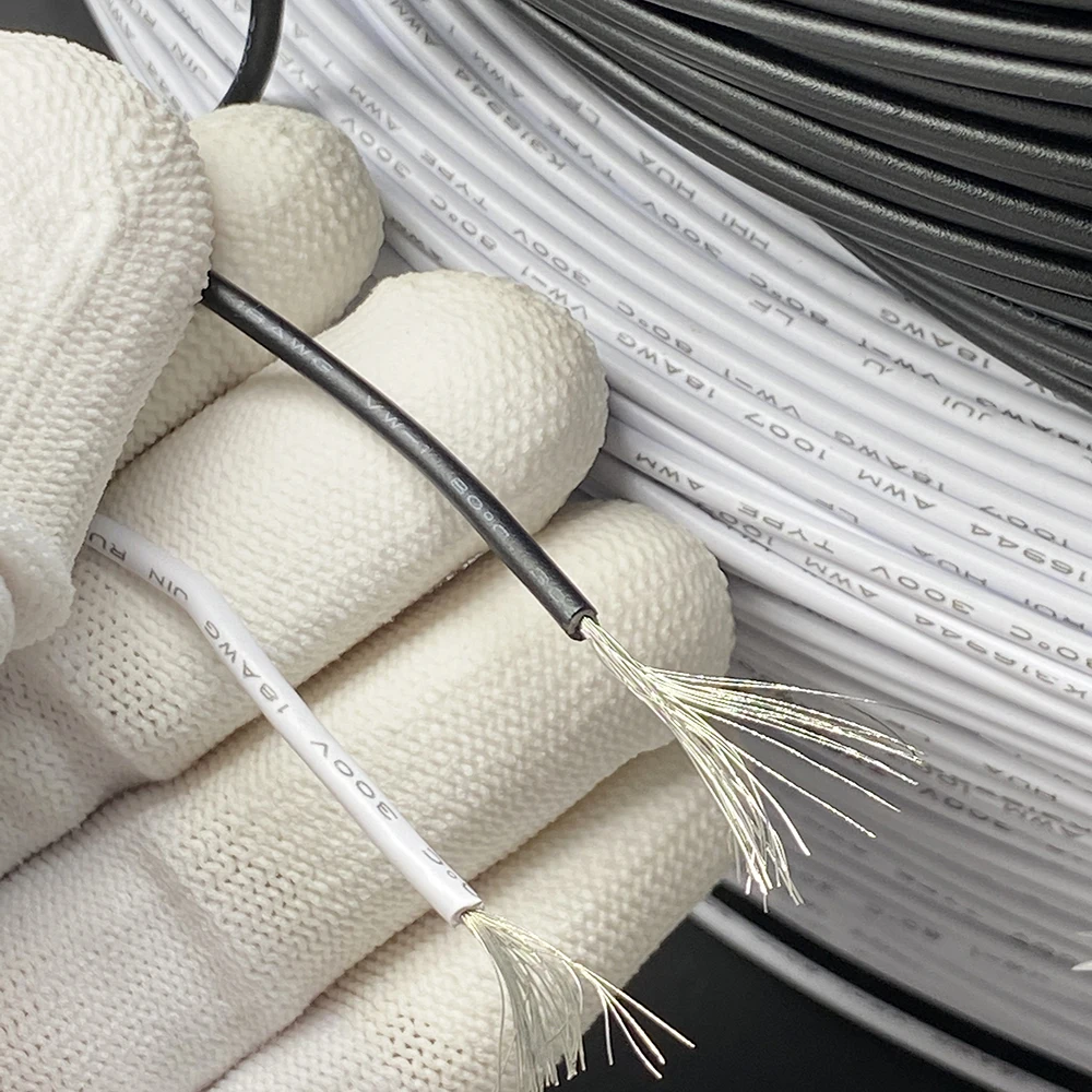 18 AWG UL1007 Wire Cable Tinned Copper Wire Stranded Wire UL Certified DIY Connection PVC Electronic Cable Native Wire