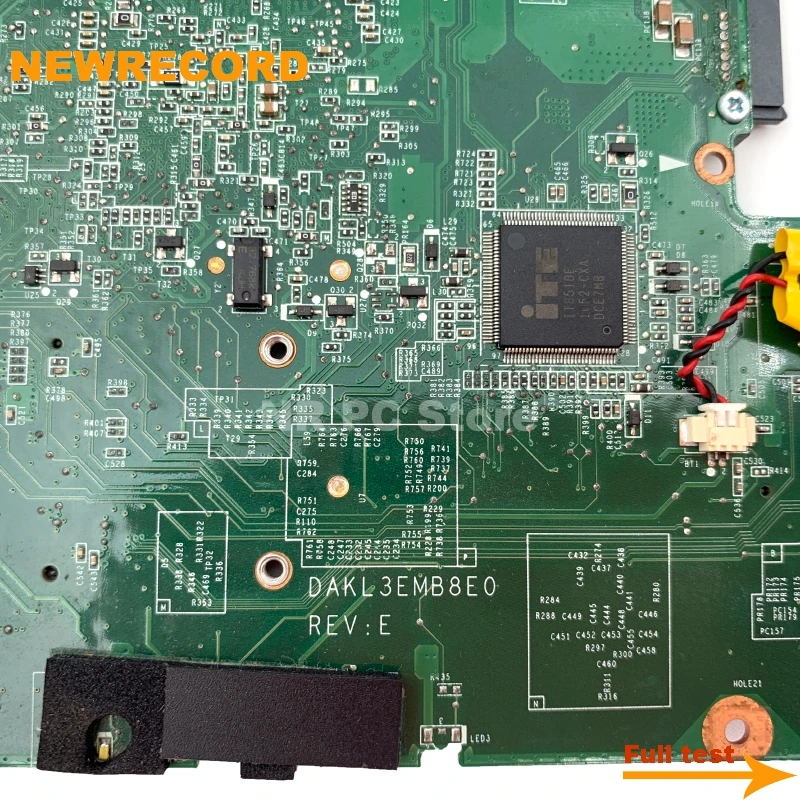 For Lenovo Ideapad Y560P Laptop Motherboard 11013167 DAKL3EMB8E0 HM65 216-0772003 GPU Main Board Full Test