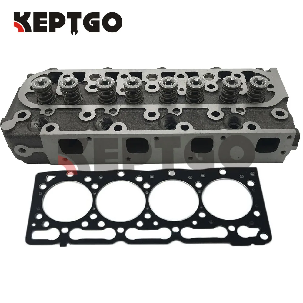 

New V1505 Complete Cylinder Head Valve Head Gasket For Kubota V1505 V1505BH Engine KX71H KX91-2 Excavator