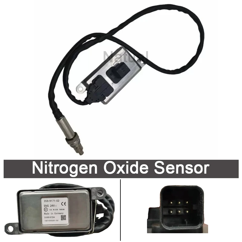 

24V Original Nitrogen Nox Oxygen Sensor 5WK96725A 5WK9 6725A For CAT Caterpillar 359-9171-02 359917102