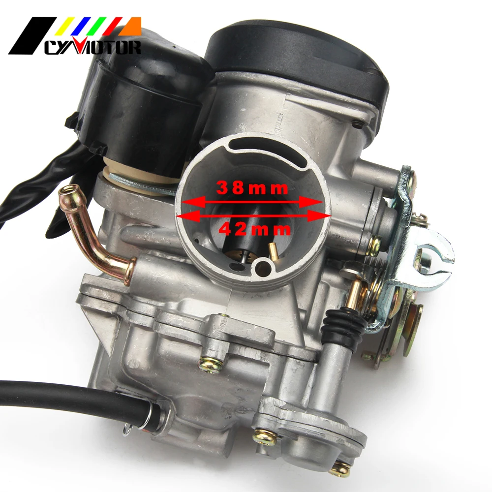 Motorcycle Carburetor CVK26 26mm Carb For Dirt Pit Bike ATV Scooter Kehin GY6 150CC-250CC 150 250 Motocross Accessories