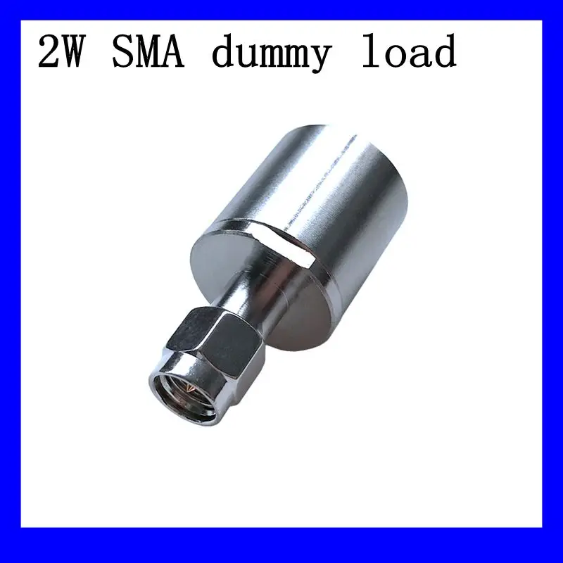 

2W SMA Male Plug RF Coaxial Termination Dummy Load 3GHZ/4FGHZ/6GHz 50ohm Nickel Plated RF Accessories