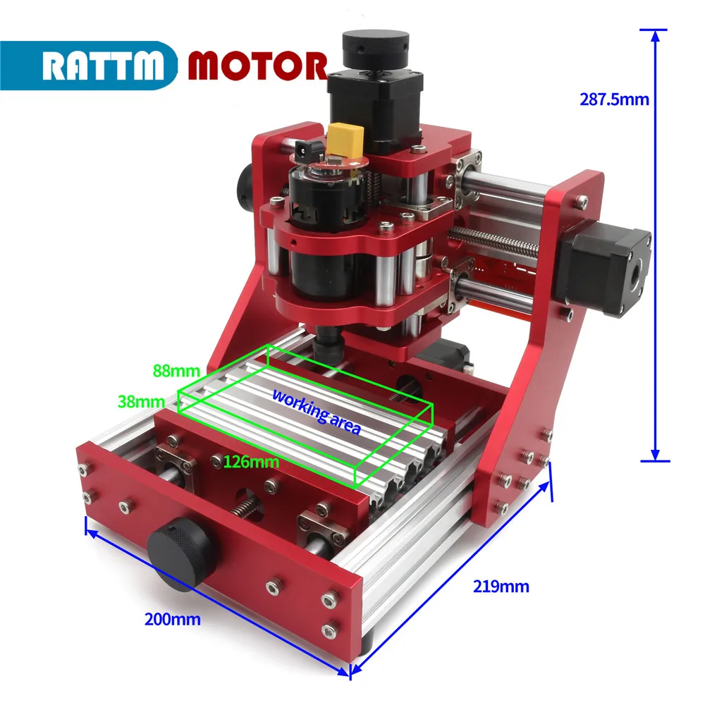 Imagem -02 - Cnc Mini Máquina de Gravura do Laser 1310 com Er11 Pinça Desktop Máquina Roteador