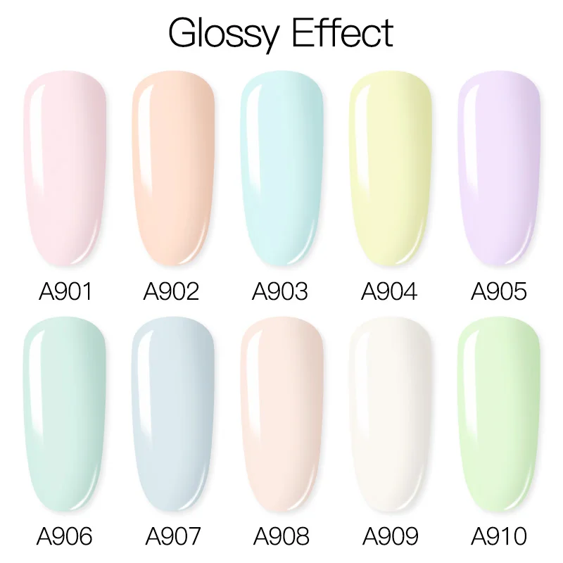 Rosalind 7Ml Gel Nagellak Zomer Macaron Voor Semi Permanente Manicure Gel Hybrid Vernis Voor Matt Base Top Coat diy Art Design