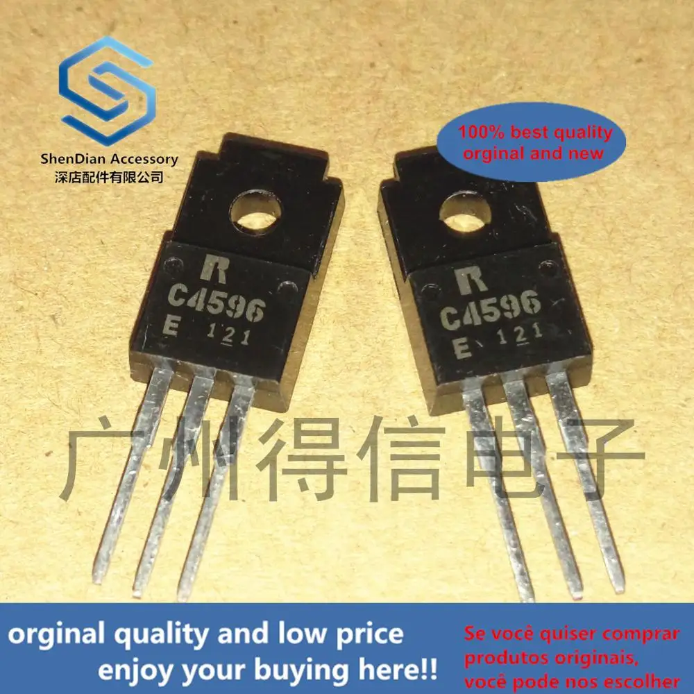 

10pcs 100% orginal new 2SC4596E C4596 TO-220F SILICON EPITAXIAL PLANNAR TRANSISTOR(GENERAL DESCRIPTION) real photo