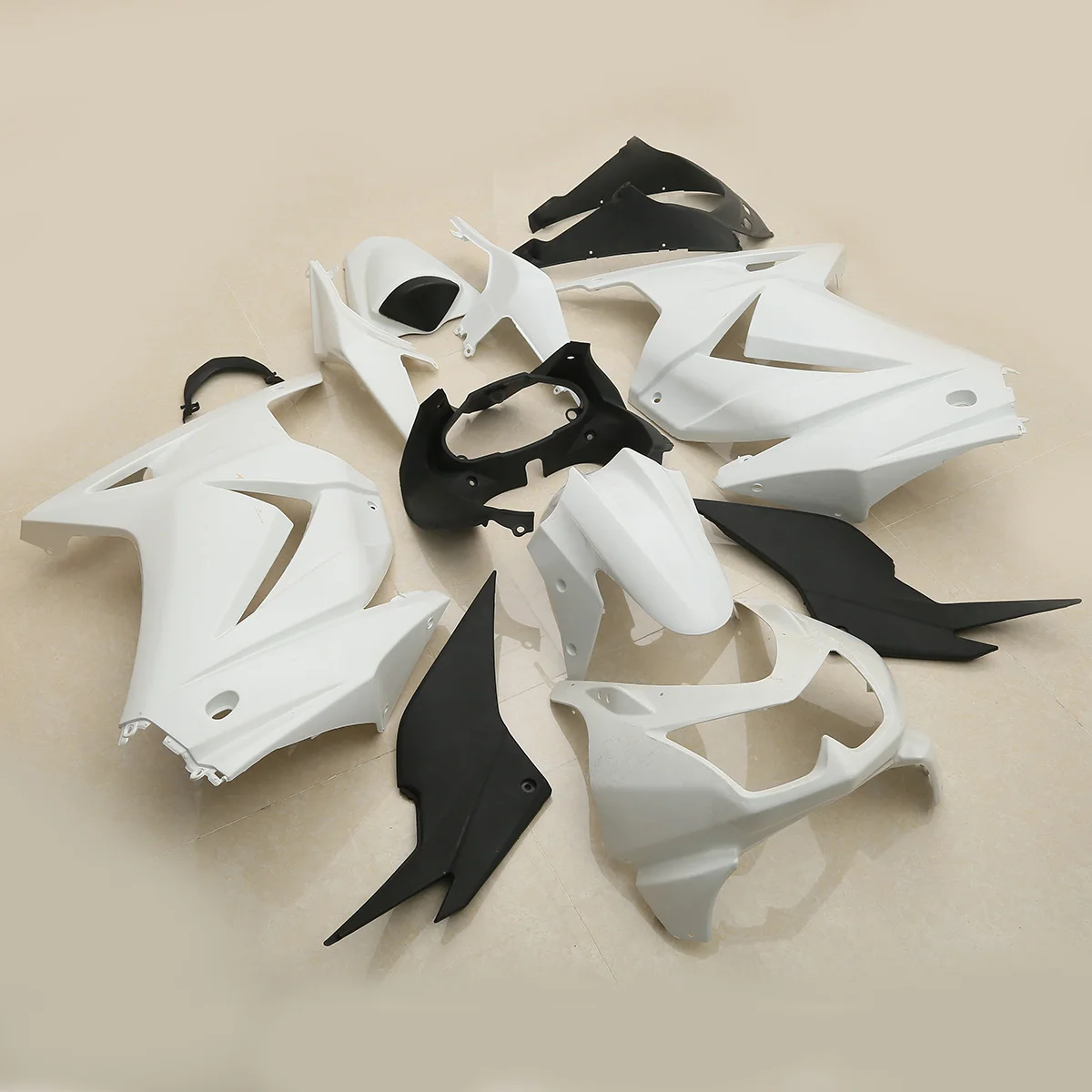 Motorcycle Unpainted Fairing Bodywork Kit For Kawasaki Ninja 250R 2008-2012 2011 2010