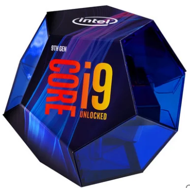 desktop Intel original box package CPU core i9 9900k