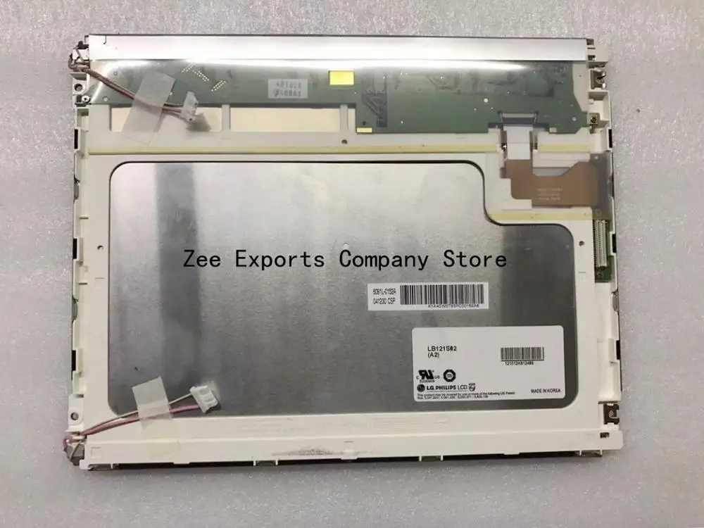 LB121S02-A2 LCD a 12.1 pollici LB121S02(A2) LB121S02 A2 800*600 originale provato 100% per attrezzatura industriale per il LG