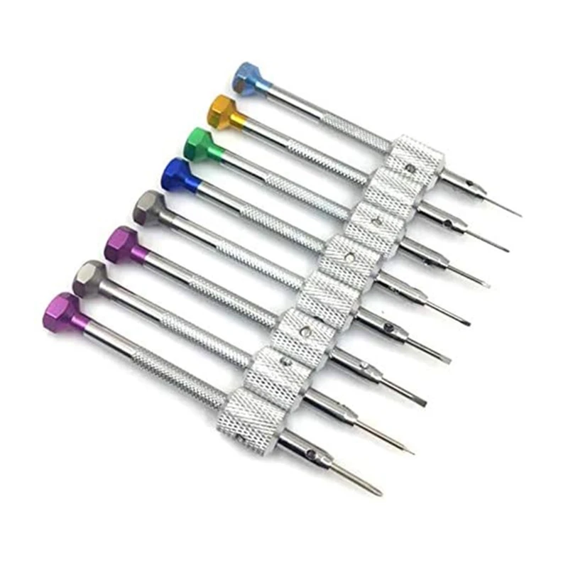 Watch Screwdrivers with Metal Stand Tool Watch Repair Watch Screwdriver Set Watchmakers Screwdrivers Set