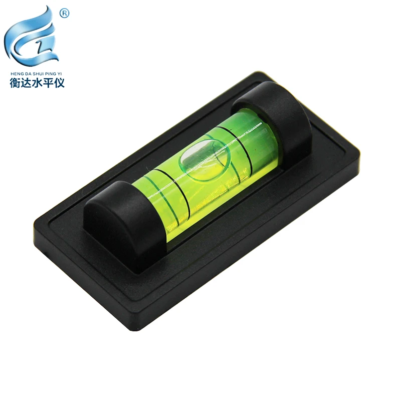 (10 Stück/Stück) Größe: 48 * 24 * 13,5 mm hochpräzise magnetische horizontale Blase Perlenhalter Füllstandsmesser Mini kleine Füllstandsblase