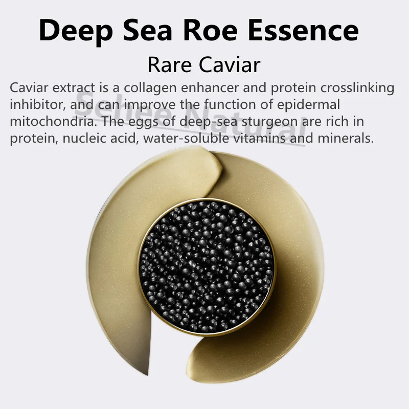 Deep Sea Roe Essence Roe Caviar Anti Gravity Essence Anti Wrinkle Anti Aging 500ml Beauty Skin Care Products Wholesale