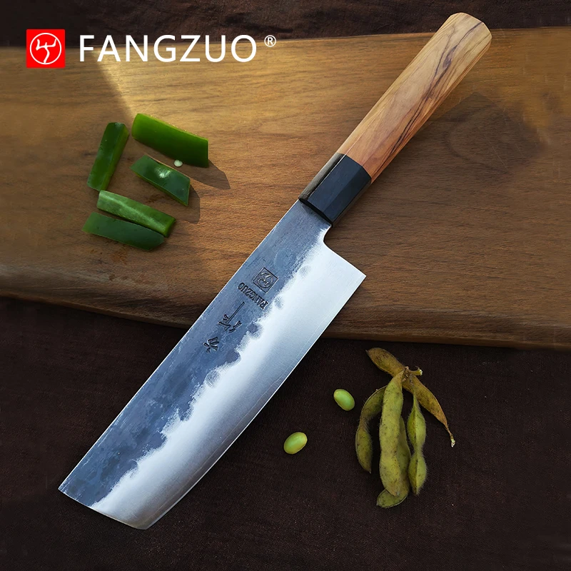 NEW 2020 Japanese Kitchen Knives Handmade Kiritsuke Knife Chef Cooking Tools Wood Handle High Quality Eco Friendly Products