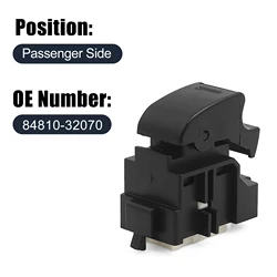 Uxcell Front Rear Left Right Electric Power Window Master Switch 84810-32070 For Toyota Land Cruiser Hiace Hilux