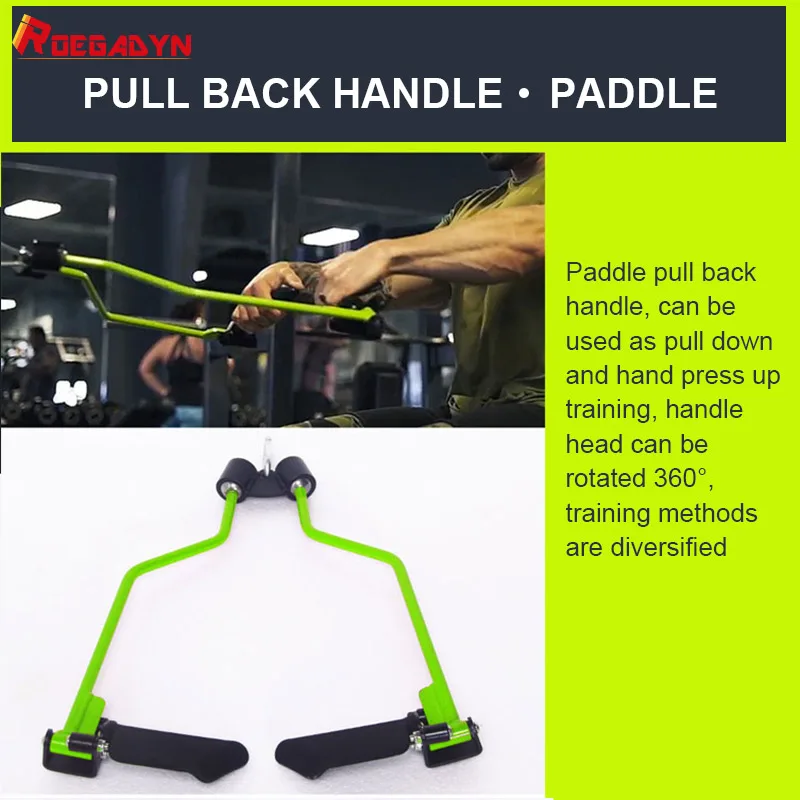 8 peças conjunto de fitness lat puxar para baixo t barra do punho remo rotativa v-bar polia cabo máquina alça aperto ginásio equipamentos volta trainer