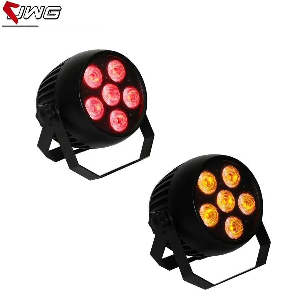 Outdoor Ip65 Rated Battery Powered DMX512 Wireless 6X18w 6in1 Waterproof Can LED Par Light