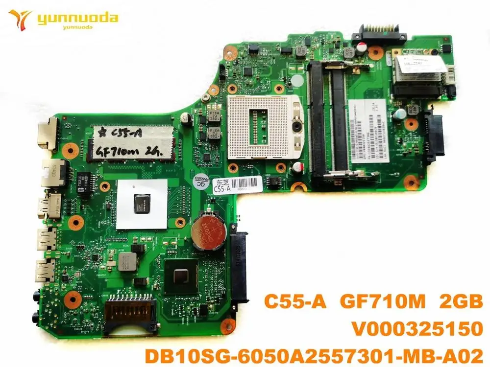 

6050A2557301-MB-A02 For Toshiba C50-A C55-A C50T-A C55T-A laptop motherboard GF710M 2GB V000325150 tested good free shippi