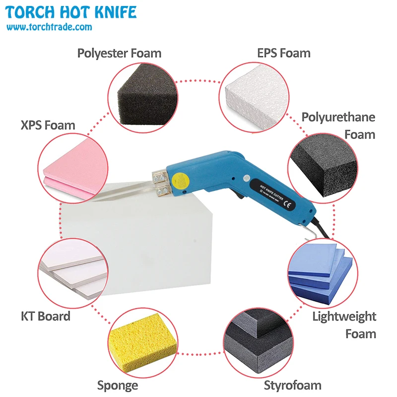 Thermal Cutter Styrofoam EPE XPS Cutter Foam Cutting Gun Electric Hot Knife Foam Cutter