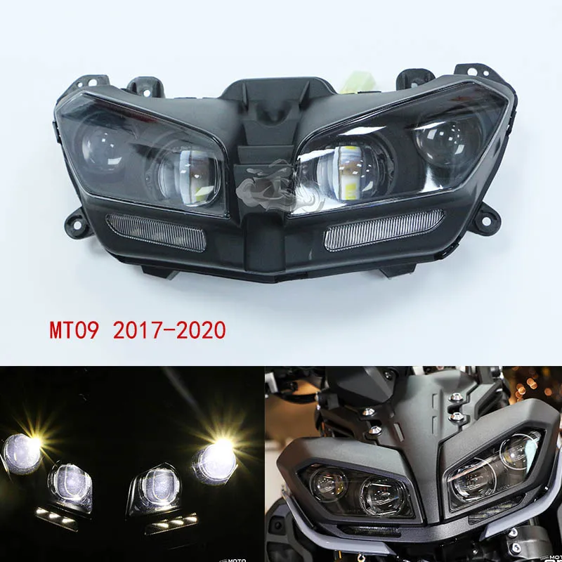 

Motorcycle Headlight Assembly Headlamp Light Fit for MT09 MT 09 FZ09 FZ 09 SP MT-09 2017 - 2020 2018 2019 17 18 19 20