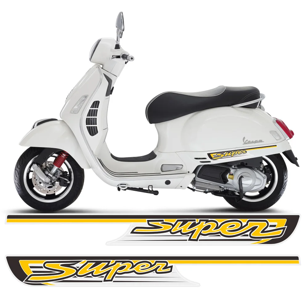 Motorcycle For PIAGGIO VESPA GTS SUPER 125 300 MY19 MY 19 HPE Body Shell Decal Sticker