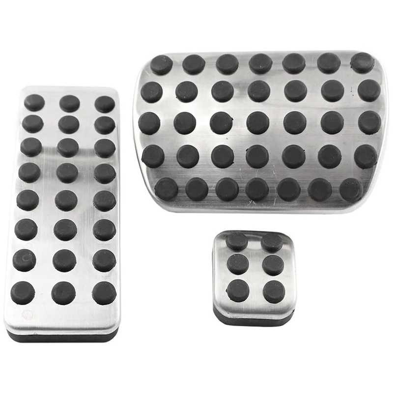 NEW-Stainless Steel Sport Brake Pedal Pads Cover For Mercedes Benz 2006-2012 M-Class W164 2007-2013 GL-Class X164 2006-2012