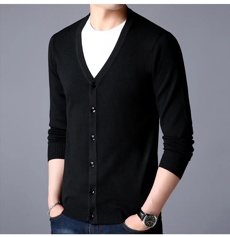 

MRMT 2024 Brand Men's Sweater Jacket Knitted Long Sleeve Overcoat for Male Cardigan Sweater Jacket Clothing