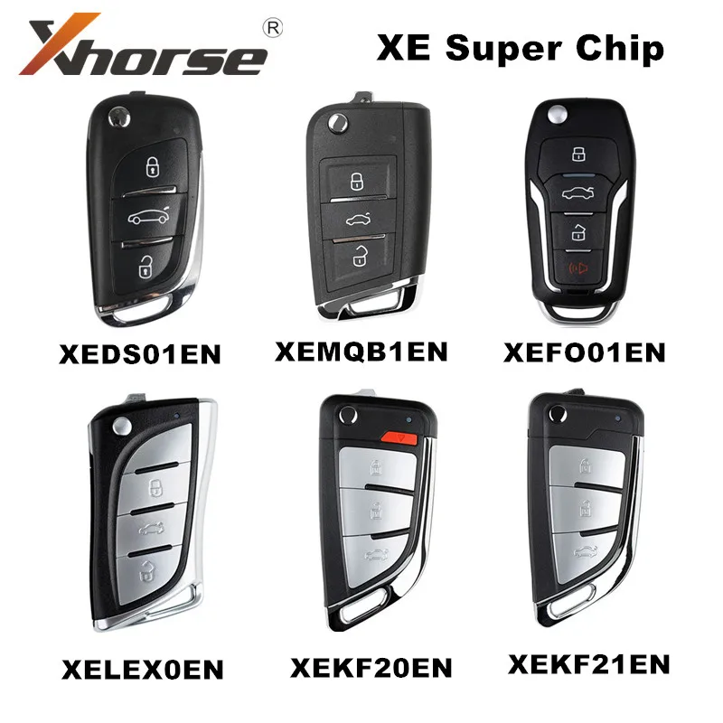 Xhorse XEDS01EN XEMQB1EN XEFO01EN XELEX0EN XEKF20EN XEKF21EN Super Remote Key 1Piece