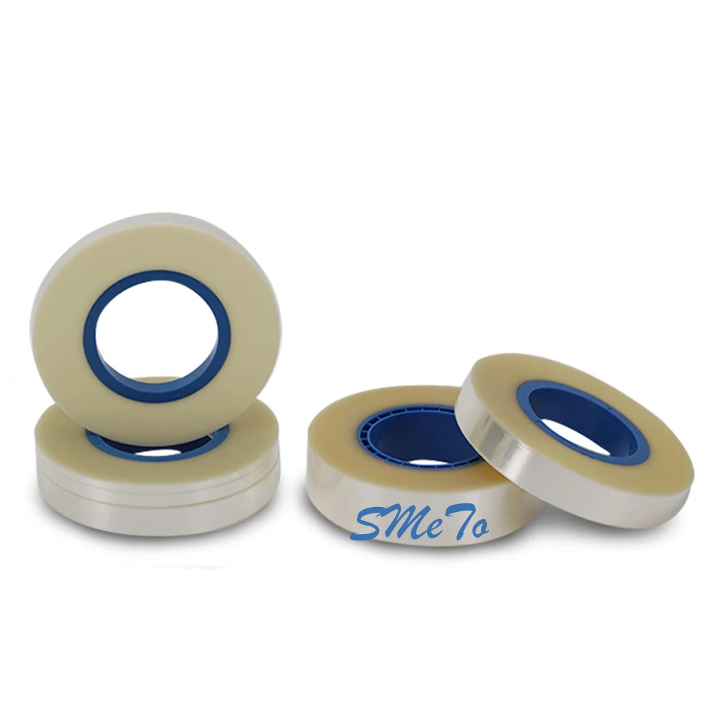 Self-Adhesive SMT Cover Tape 9.3 13.3 21.3mm 200M Transparent Dark Brow Anti-Static Cover Tape Cold-Sealed Sticky Cover Tape