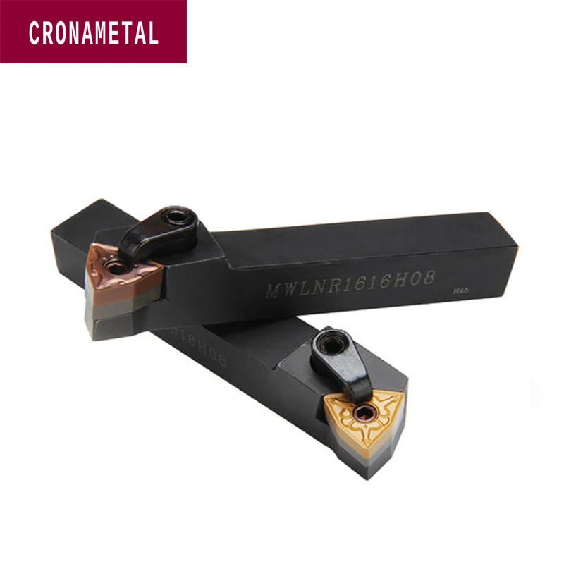 Ferramentas de torno externo cronametal ferramenta de rotação direita/esquerda turning/mwlnl2020k08