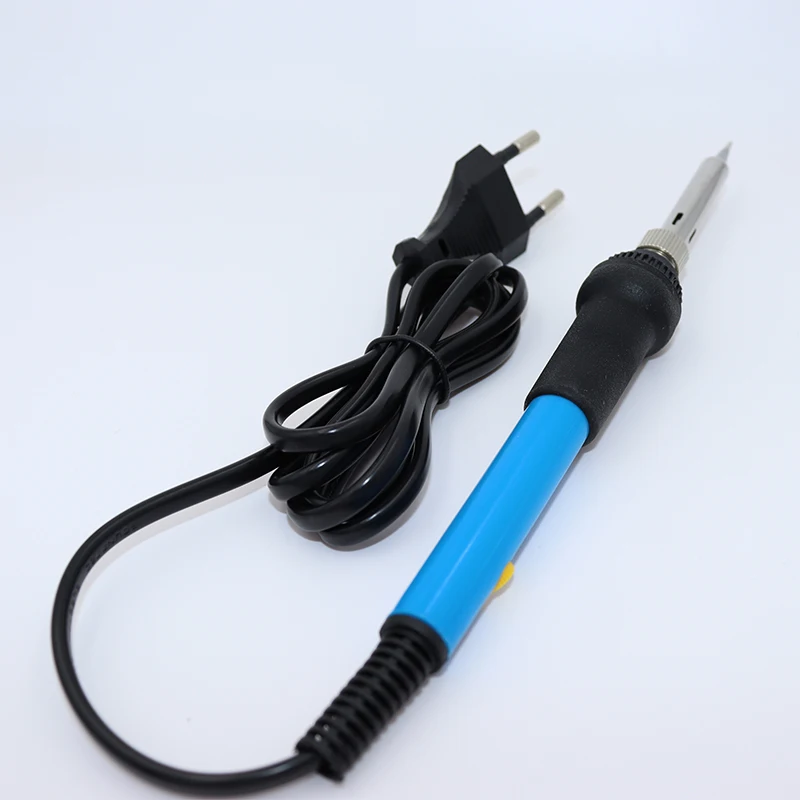 Timostention EU 220V Ceramic heating core adjustable temperature electric soldering iron household welding tools Tinning gun