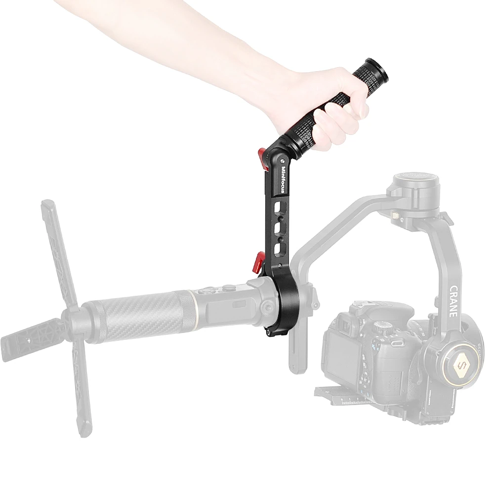 Adjustable Handle Hand Grip for DJI Ronin S Zhiyun Crane 2S Crane 2 Gimbal Handgrip Neck Ring Mounting Clamp Extension Accessory