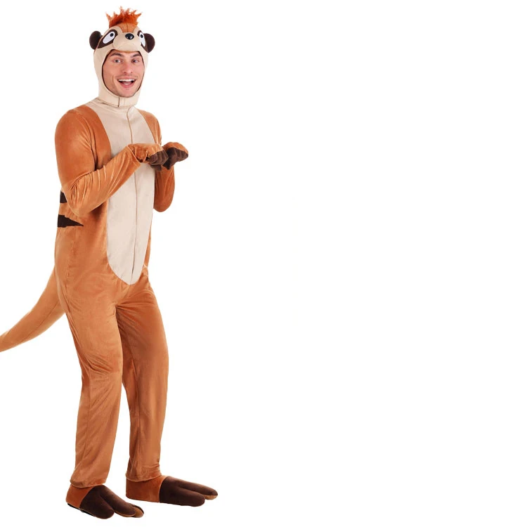 Halloween Costume Adult Children African Animal Meerkat Cosplay Costume Jumpsuits