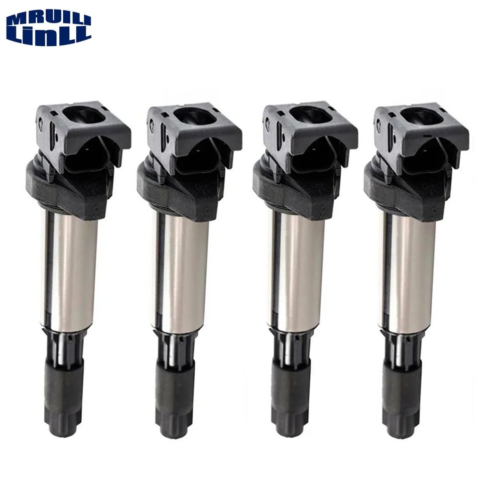 

4pcs Engine Ignition Coil OEM 12137551260 12131712219 12131712223 For BMW E46 E53 E60 E70 E71 E90 X3 X5 M3 Z4