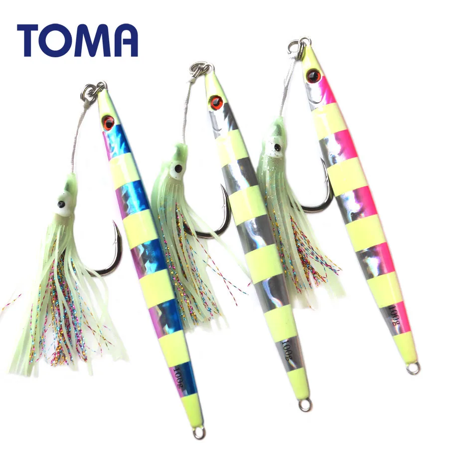Señuelo Metal Jig para Jigging Rápido en Agua Salada - imagen 2