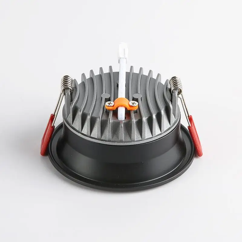 Dimmable Recessed Anti Glare LED Downlights 9W/12W/15W/20W LED Ceiling Spot Lights AC85~265V Background Lamps Indoor Lighting