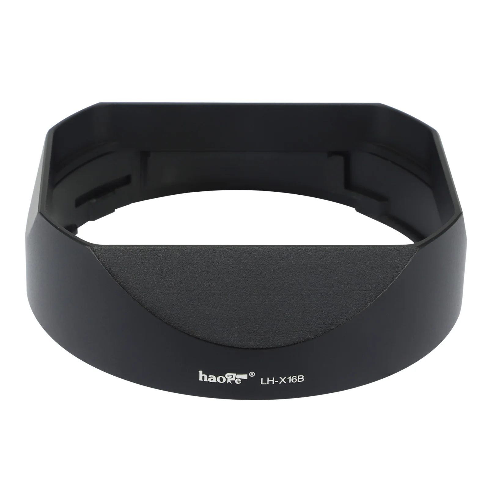 Haoge LH-X16B 광장 금속 렌즈 후드 그늘 금속 캡 후지 후지 후지 후지필름 XF 16mm F1.4 R WR 렌즈 xf16mm/f1.4