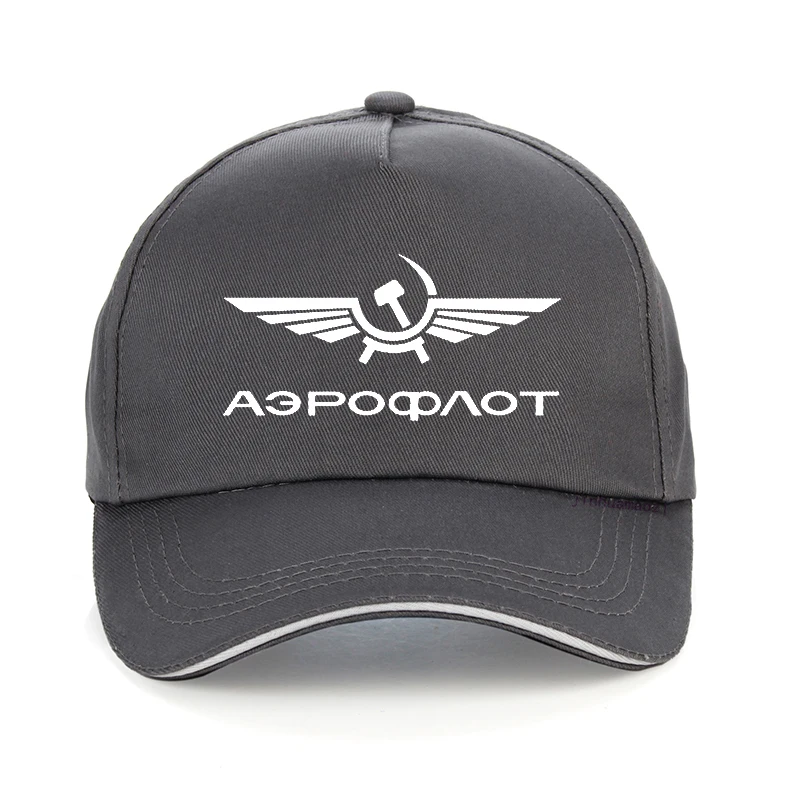 Aeroflot lotnictwo Russe Pilote Aerospace Aviateur czapka z daszkiem lato bawełna rozrywka moda kapelusz hip-hop Unisex czapki z prostym daszkiem