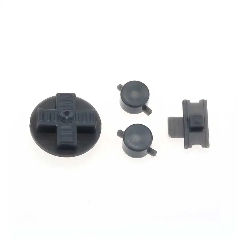 JCD 1Set Plastic Colorful Buttons Set Replacement For Gameboy GB GBO DMG Power ON OFF Button A B D Pads Buttons
